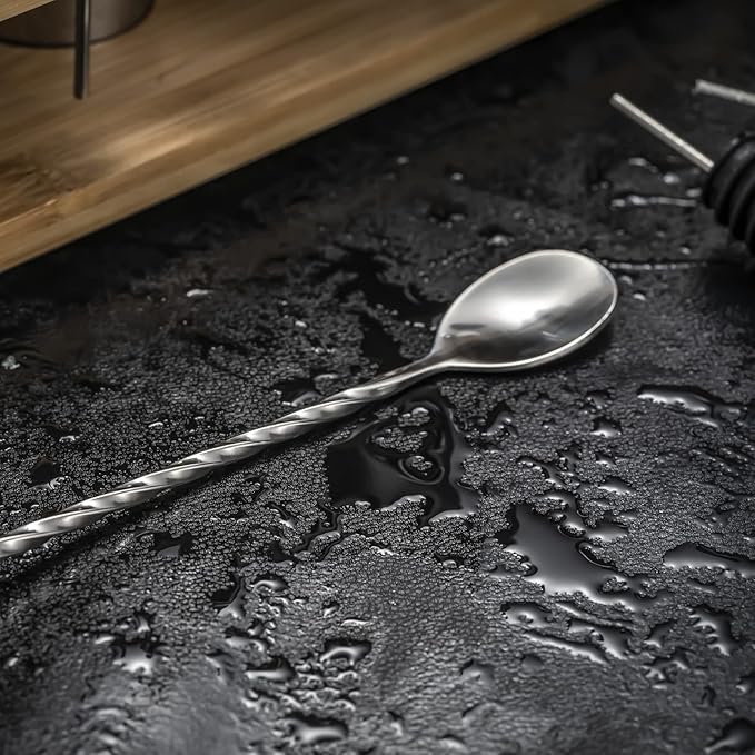 SOING Mixology 24-Piece Bartender Kit,Perfect Home Cocktail Shaker Set for Drink Mixing,Stainless Steel Bar Tools with Stand,Velvet Carry Bag & Recipes Cards Included