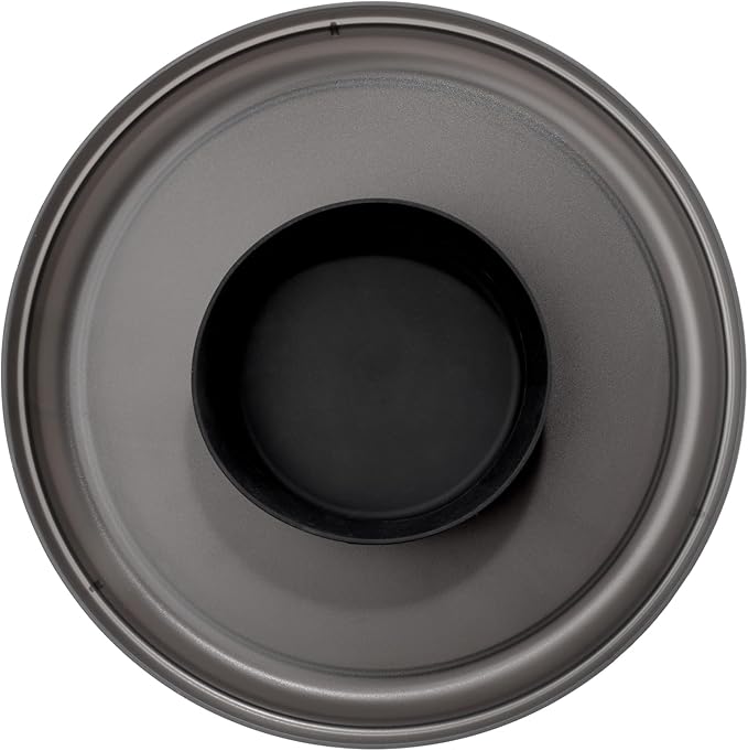 madesmart Chip N Dip Dipware Bowl, 2-Piece Serving Set with Detachable Dip Bowl, Durable Plastic Chip Tray for Entertaining, Tabletop Snack Server, Carbon