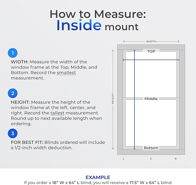 2 Inch Cordless Room Darkening Faux Wood Blind - 43" W x 60" L - Walnut, Over 1,000 Custom Sizes Starting at 18.97, Inside or Outside Mount, Venetian Shades for Interior Windows by Lumino