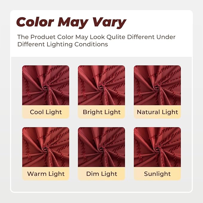 78inches Long Burgundy Shower Curtain Boho Farmhouse Shower Curtain 72 x 78 Tufted Chevron Textured Minimalist Shower Curtains for Bathroom