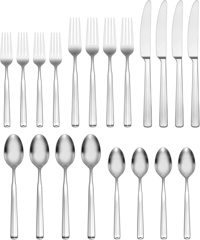 Oneida 897334 Ryder Satin 20-Piece Flatware Set