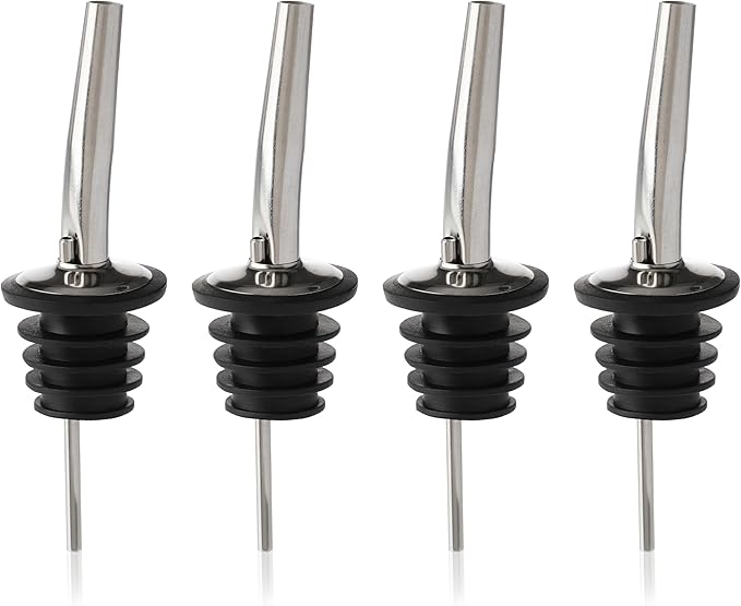 True 20-Piece Cocktail Shaker Bar Set with Wooden Stand Includes Boston Shaker, Mixing Glass, Muddler, Jigger, Strainer, Bartender Kit for Mixed Drinks, Cold Brew Cocktails, Home Bar Tools