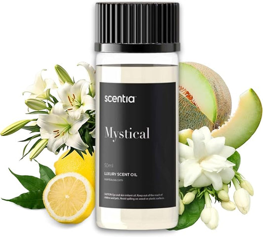 Scentia Hotel Diffuser Oil Inspired by The Wynn, Las Vegas Hotel - 50 mL 1.69 fl oz - Fragrance Oil Blend for Cold Waterless Diffusers-Mystical