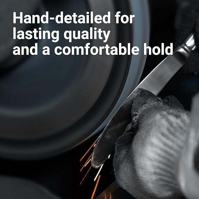 Riesa Flatware Set for 4, 20-Piece Silverware Set, 18/10 Stainless Steel Cutlery with Mirror Finish, Dishwasher Safe Utensils for Home, Kitchen, Everyday Dining and Entertaining