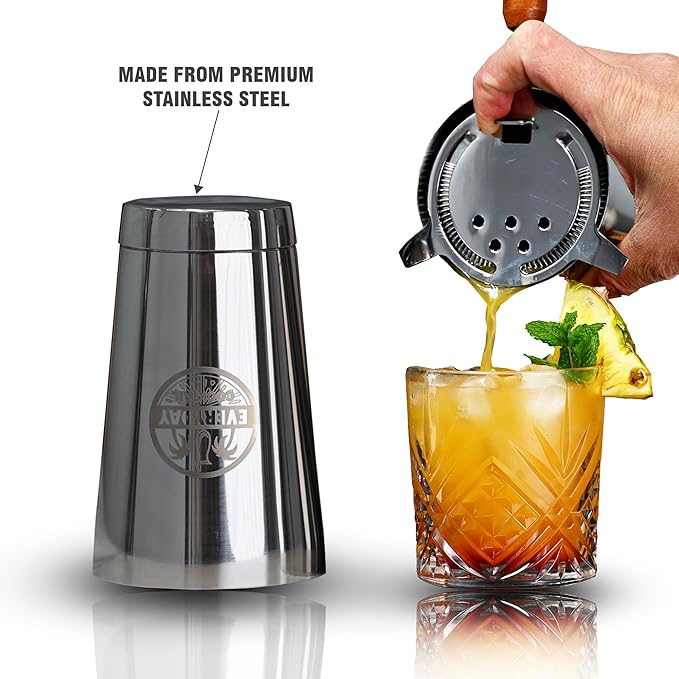 Professional Hight Quality Boston Shakers Set 18oz | Weighted Cocktail Shakers Set For Bartenders | Pro Bar Shaker Made From Premium Stainless Steel |Martini Shaker | Cocktail Shaker