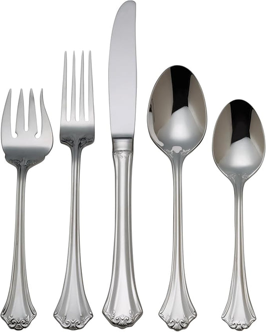 Reed & Barton Country French 5Pc Flatware Place Setting, 5 Piece, Silver