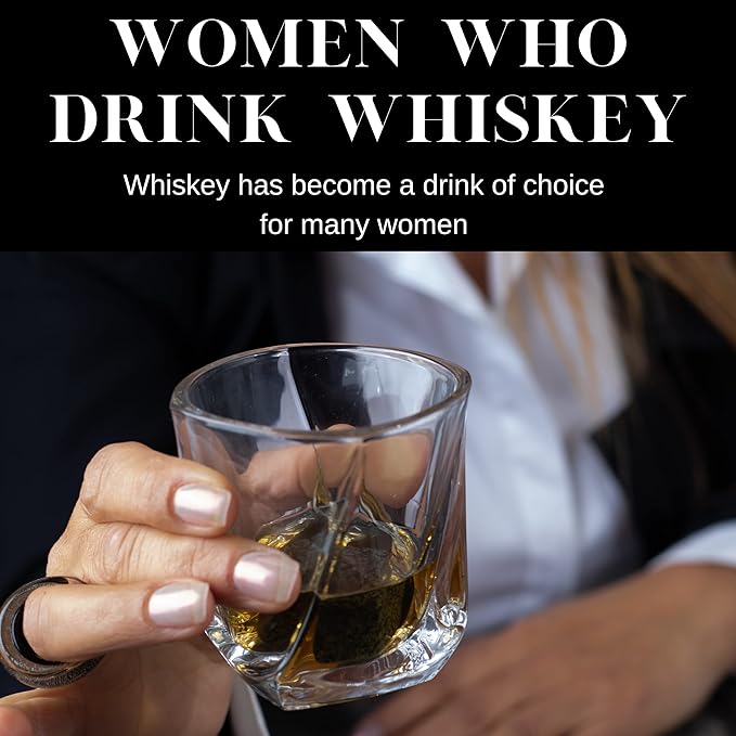 Old Fashioned Whiskey Glasses – Set of 2 – Bourbon Glasses for Men & Women – Gift Boxed Crystal Scotch Glasses for Cocktails & Spirits