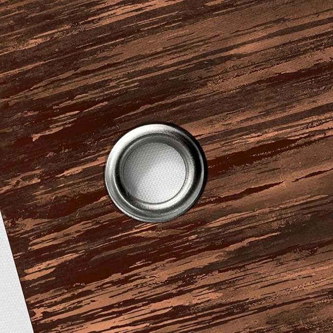 Brown Shower Curtain for Bathroom, Abstract Tan Shower Curtains, Rustic Orange Copper Pale Peach Abstract Tan Cool Vintage Ombre Design Bath Curtain Waterproof Fabric Shower Curtain Sets with Hooks