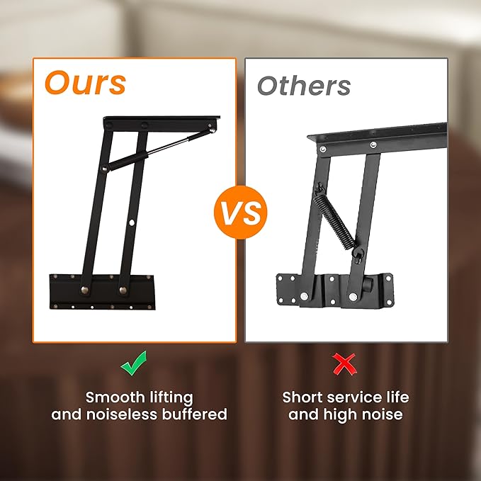 POVISON Round Coffee Table with Storage, Lift Top Coffee Table for Living Room, 31.65" Fluted Mid Century Modern Center Table for Home, Office, Walnut, Fully Assembled