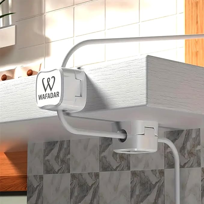 6 Pcs Magnetic Cable Clips, Office Desk Accessories, Cord Organizer Holder, Cable Management Holder, Phone Charger Cord, Wire Clips, Magnetic Cord Organizer, Adhesive Cable Holder