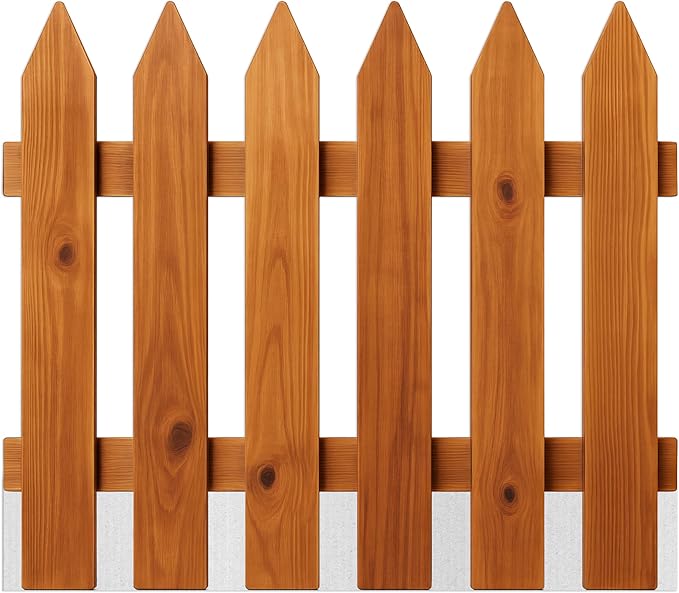 Fence Life Size Standee - 2FT Freestanding Coroplast Cutouts | Props Standup Photo Booths, Birthday & Halloween Decorations