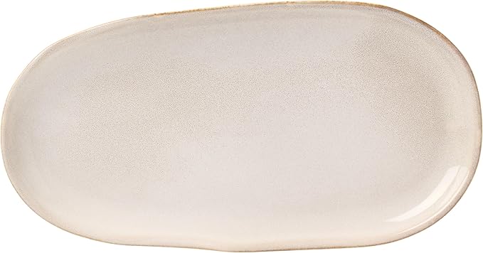 Oneida 897209 Organic Shades 2-Piece Serving Set, Oatmeal