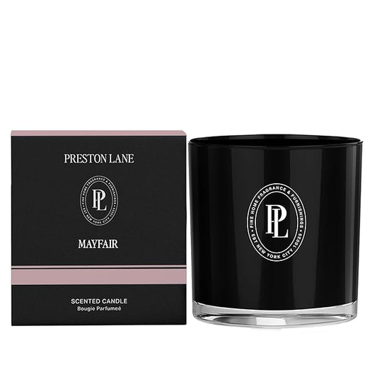 Preston Lane The Scented Candle, Luxury Candle with Vegan, Soy Wax Blend, Mayfair, 7.5 Oz