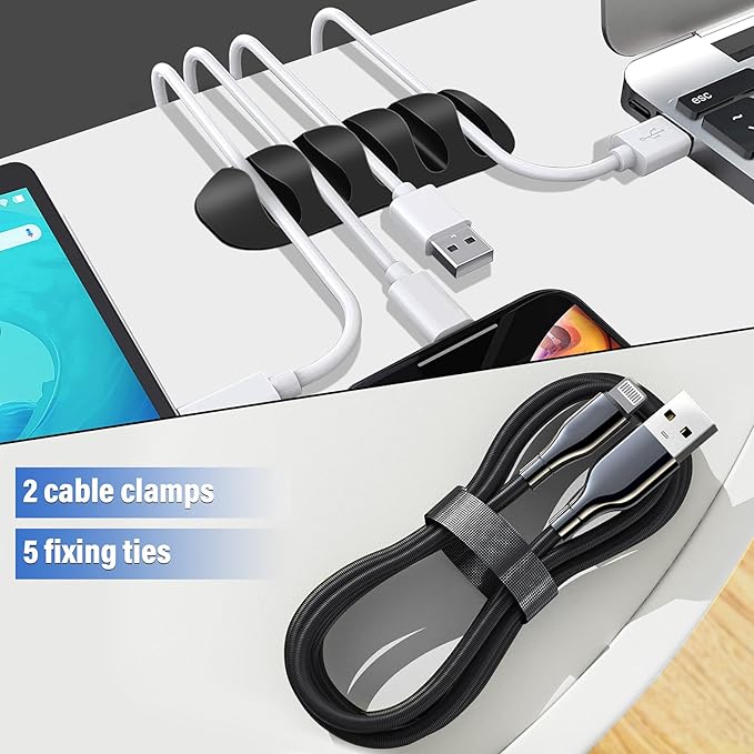 Cable Duct Management Raceway Kit, 31.4" (2 x 15.7) Server Rack Management, Hide Network HDMI VGA Cables, Open Slot Track Desk Wire Channel, White 2 Pack