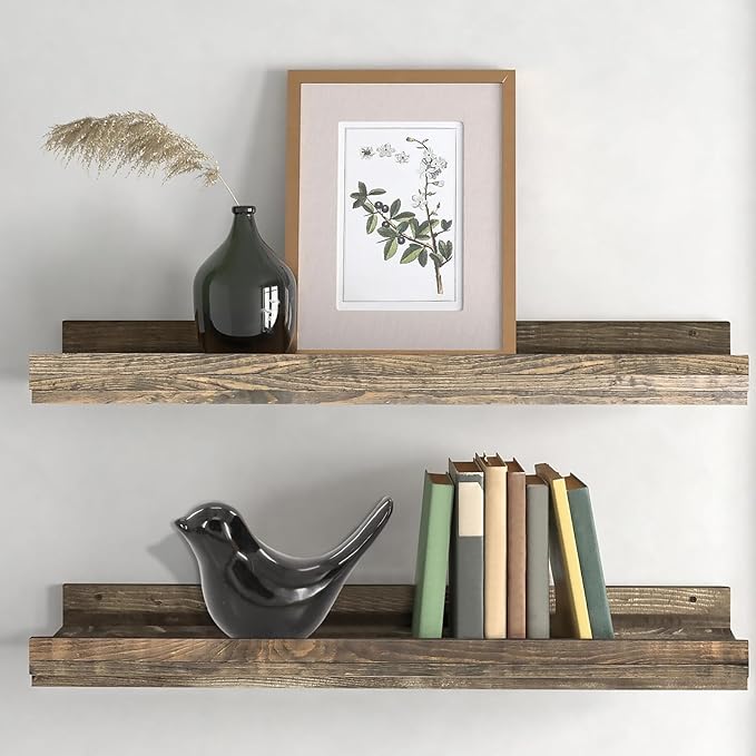 4-Pack Minimalist Shelf Decor Bird Figurines Small Animal Statues， Bird Decor for Home in Matte Black & White, Abstract Bird Figurines Home Decor Set for Tabletops, Shelves, and Desks