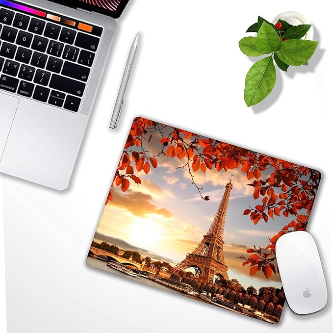 Natural Scenery of Paris Mouse pad Customized Mousepad Non-Slip Rubber Base Mouse Pads for Computers Laptop Office Desk Accessories Mouse pad