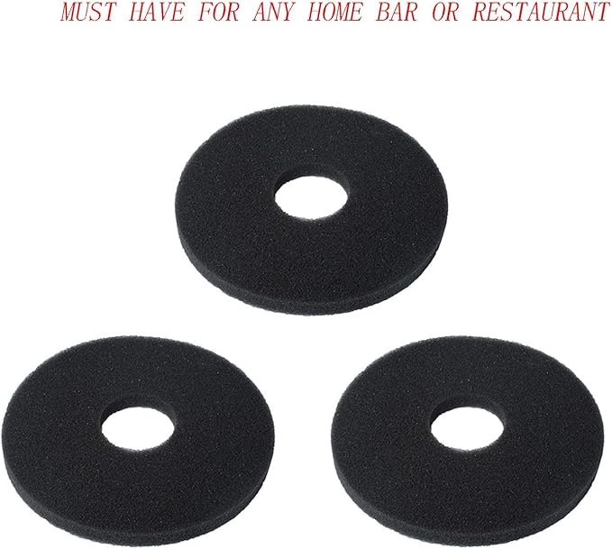 Wadoy Bar Rimmer Sponges(6PCS) Replacement for Glass Rimmer/Margarita Salter