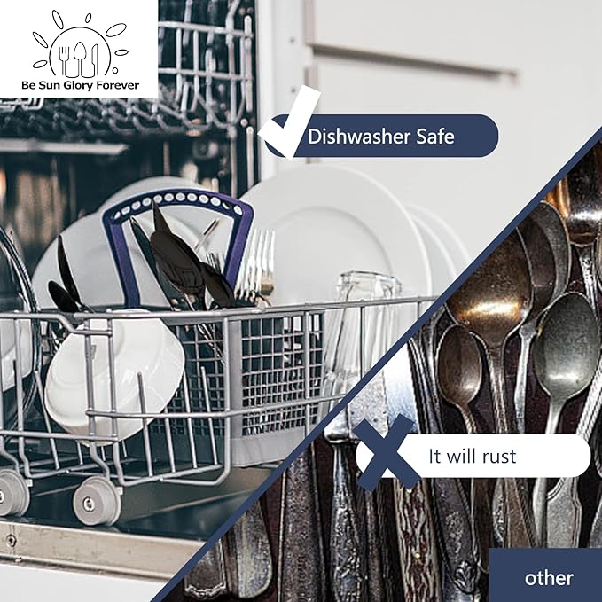 Cubic Matte Black 20-Piece Silverware Set, Forged Stainless Steel Flatware, Matte Finish Modern Cutlery Set, Service for 4, Dishwasher Safe