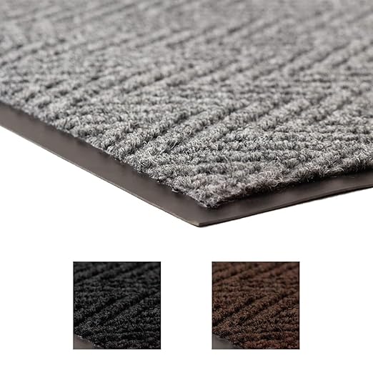 Notrax - 118S0035GY 118 Arrow Trax Entrance Mat, for Home or Office, 3' X 5' Gray