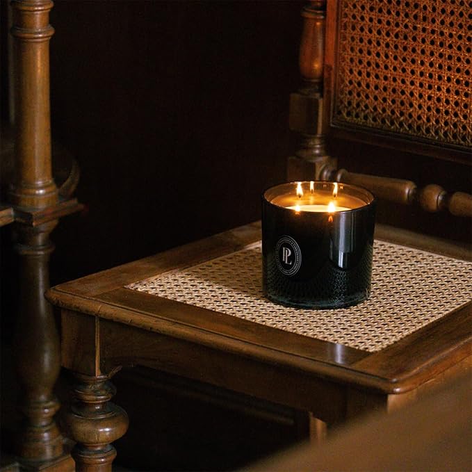 Preston Lane The Deluxe 3-Wick Candle, Scented Candle with Vegan, Soy Wax Blend, Doheny Drive, 24 Oz