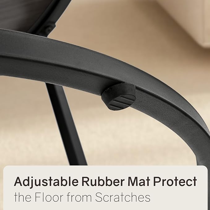 Nesting Tables Set of 2, 31.5" Round Coffee Table, Small Nesting Coffee Table with Adjustable Non-Slip Fee, Wood Grain Top Nesting Tables for Living Room, Bedroom (Wood Grain Grey)