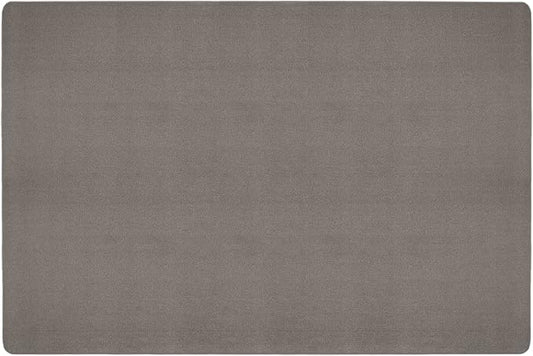 House, Home and More Skid-Resistant Carpet Indoor Area Rug Floor Mat - Gray - 8 Ft X 12 Ft - Non Slip Rubber Backing, Stain Resistant, Dog Friendly, Living Room Bedroom Kitchen Entryway