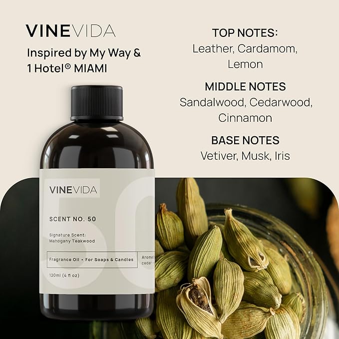 VINEVIDA (16oz) Hotel Fragrance Collection Diffuser Oil - Scents for Home - Cold Air Diffuser Oil - Essential Oil - No.1000 Inspired by My Way