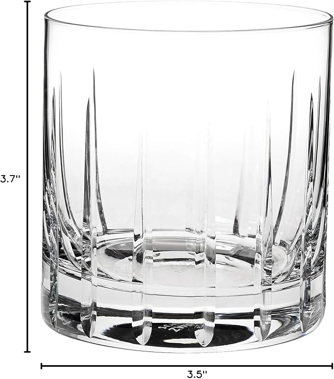 Schott Zwiesel Tritan Crystal Glass Distil Barware Collection Kirkwall DOF Old Fashioned Cocktail Glasses (Set of 6), 13.5 oz, Clear