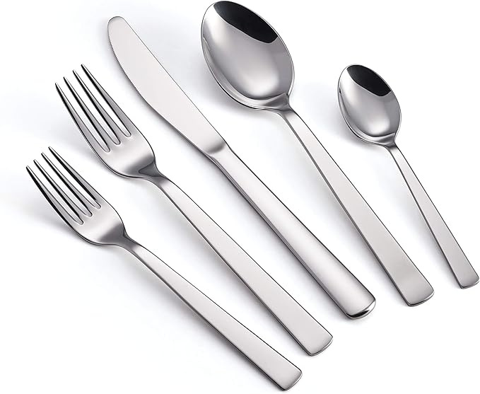 Tramontina 20 Piece Silverware Set - Oslo Utensils Set