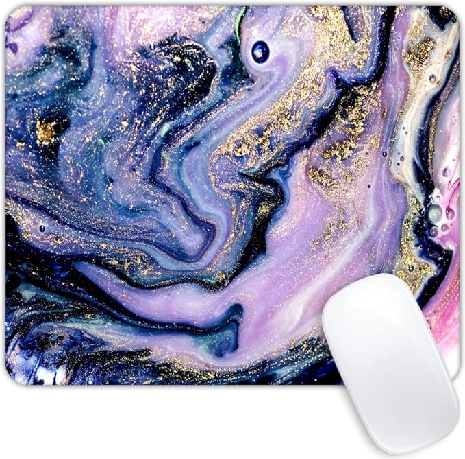 Very Beautiful Purple Marble Mouse pad Customized Mousepad Non-Slip Rubber Base Mouse Pads for Computers Laptop Office Desk Accessories Mouse pad