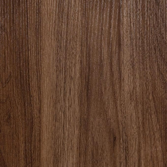 48 Inch Floating Shelves for Wall Set of 2, 8"D Wood Grain Bathroom Shelves with Invisible Brackets, Easy Install Engineered Wood Storage Shelves for Kitchen, Living Room, Bedroom, Walnut Finish