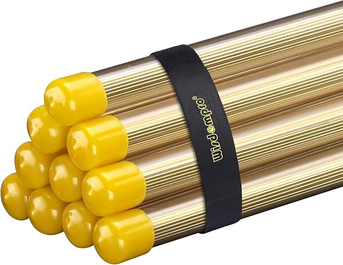 Extra Large 4 Pack 2 x 37 Inches Hook and Loop Strap, Reusable Fastening Cable Tie Down Straps by Wisdompro - Reusable, Durable Functional Cinch Cable Straps for Your Home, Office, Workspace