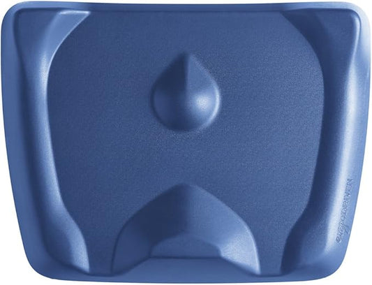 Topo Mini by Ergodriven | The Smaller Not-Flat Standing Desk Anti-Fatigue Mat with Calculated Terrain (Denim Blue)