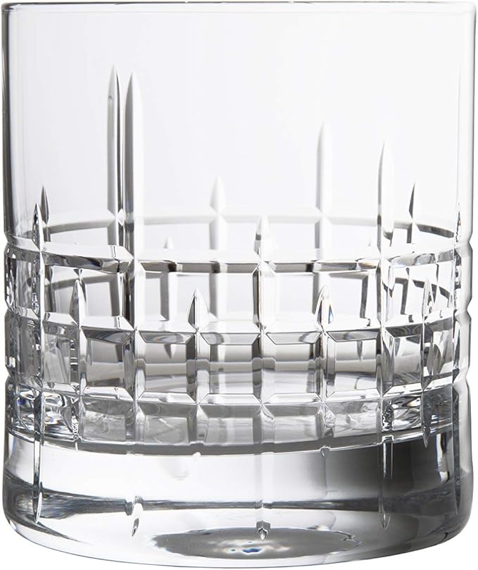 Schott Zwiesel Tritan Crystal Glass Distil Barware Collection Aberdeen Old Fashioned Cocktail Glasses (Set of 6), 9.8 oz, Clear