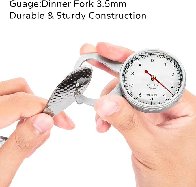 Alata Emma 60-Piece 18/10 Silverware Set, Hammered Flatware Set, Heavy Duty Stainless Steel Cutlery Set, Modern Kitchen Utensils, Dinnerware Sets Service for 12, Mirror Polished & Dishwasher Safe