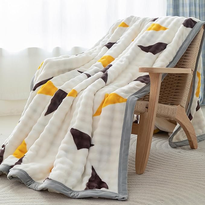 Fleece Bed Blankets Queen Size - Soft Lightweight Plush Fuzzy Cozy Luxury Blanket Microfiber Throw for Couch Bed,All-Season Breathable,80x90 Inches