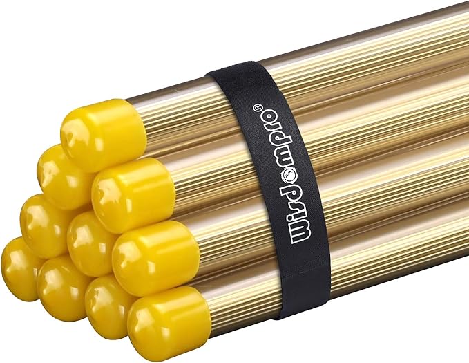 Extra Large 4 Pack 2 x 48 Inches Hook and Loop Strap, Reusable Fastening Cable Tie Down Straps by Wisdompro - Reusable, Durable Functional Cinch Cable Straps for Your Home, Office, Workspace