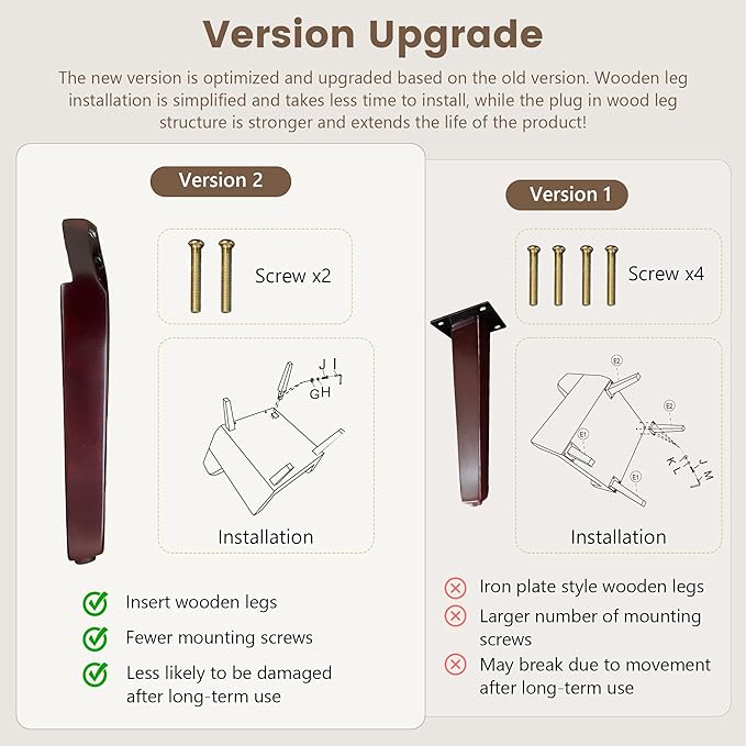 HUIMO Accent Chair, Upholstered Button Tufted Armchair, Linen Fabric Sofa Chairs for Bedroom, Living Room, Mid-Century Modern Comfy Reading Chair (2 PCS, Brown)