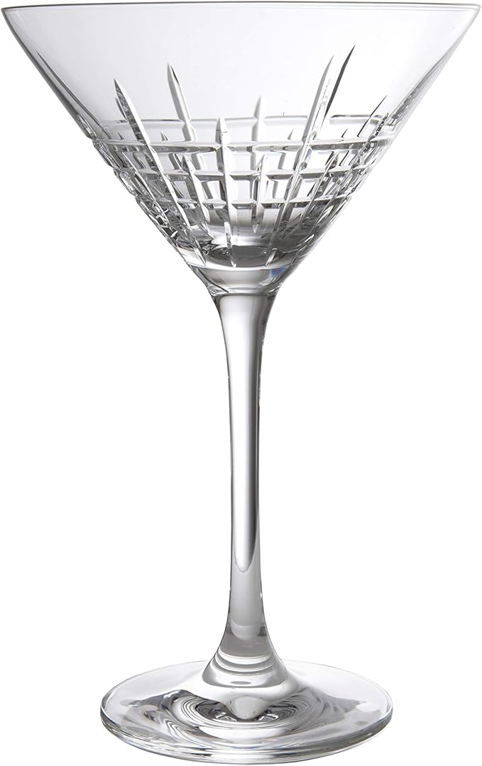 Schott Zwiesel Tritan Crystal Glass Distil Barware Collection Aberdeen Martini Cocktail Glasses (Set of 6), 8.5 oz, Clear