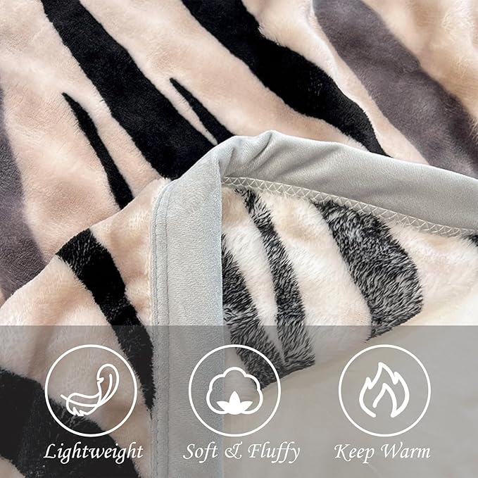Fleece Bed Blankets Twin Size - Soft Lightweight Plush Fuzzy Cozy Luxury Blanket Microfiber Throw for Couch Bed,All-Season Breathable,60x80 Inches