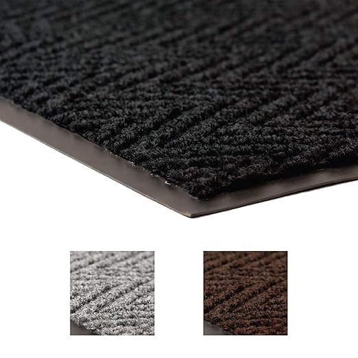 Notrax - 118S0023CH 118 Arrow Trax Entrance Mat, for Home or Office, 2' X 3' Charcoal
