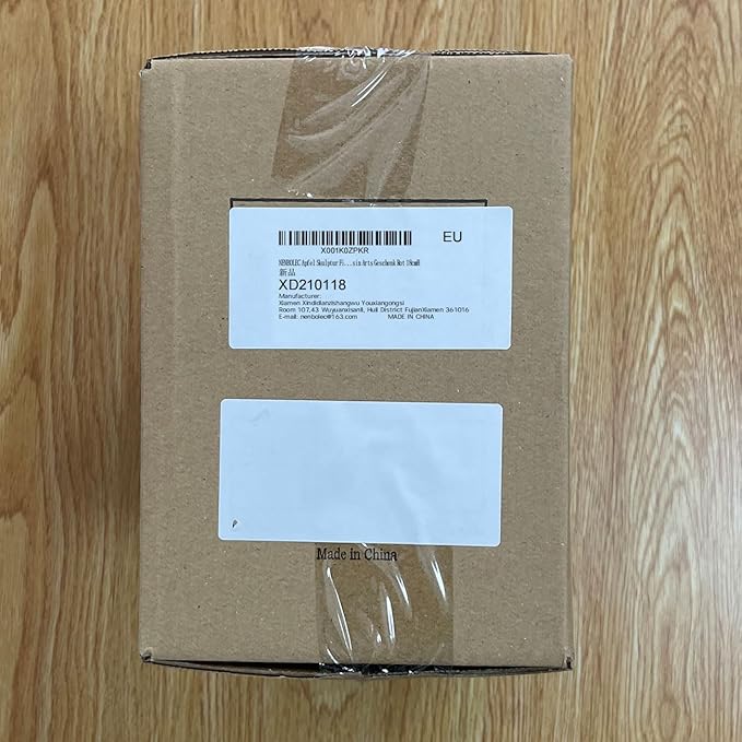 Apple Decor Statue Modern Sculpture Arts Fruit Figurine Polyresin Red 7.0 inch