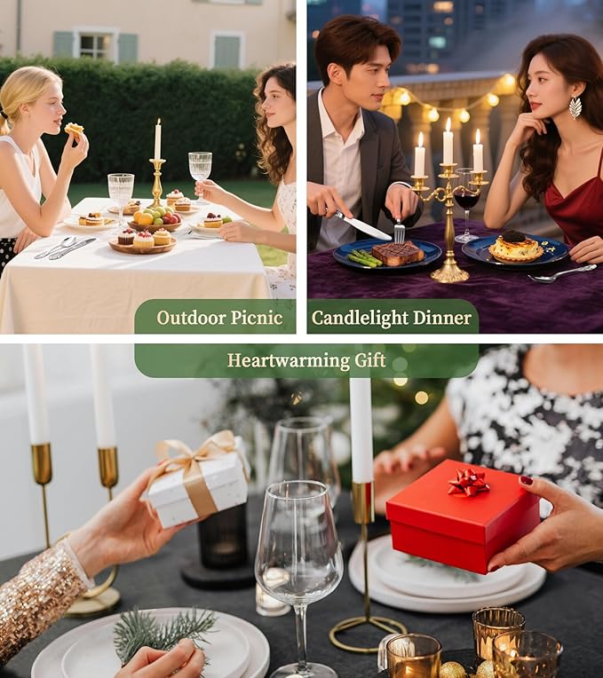 40-Piece Silverware Set for 8, Retro Mirror Polished Flatware Cutlery Set - Dishwasher Safe. Stainless Steel Utensils for Everyday & Holiday Dining