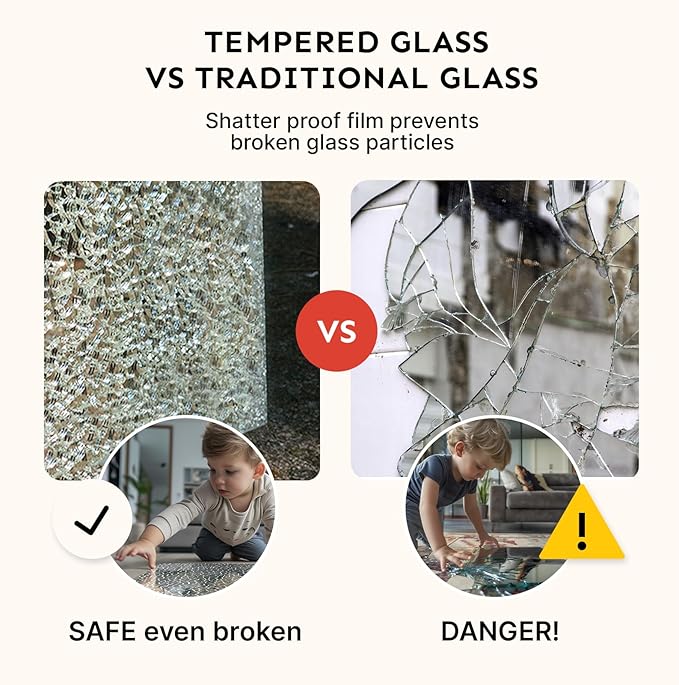 Kosmonia 64x20 Frameless Full Length Silver Coating Mirror w/Distortion Free, HD Reflection &Anti Desilvering, Tempered Glass & Shatter Proof Film Doubling Safety, Easy Setup w/Stand, Wall/Standing