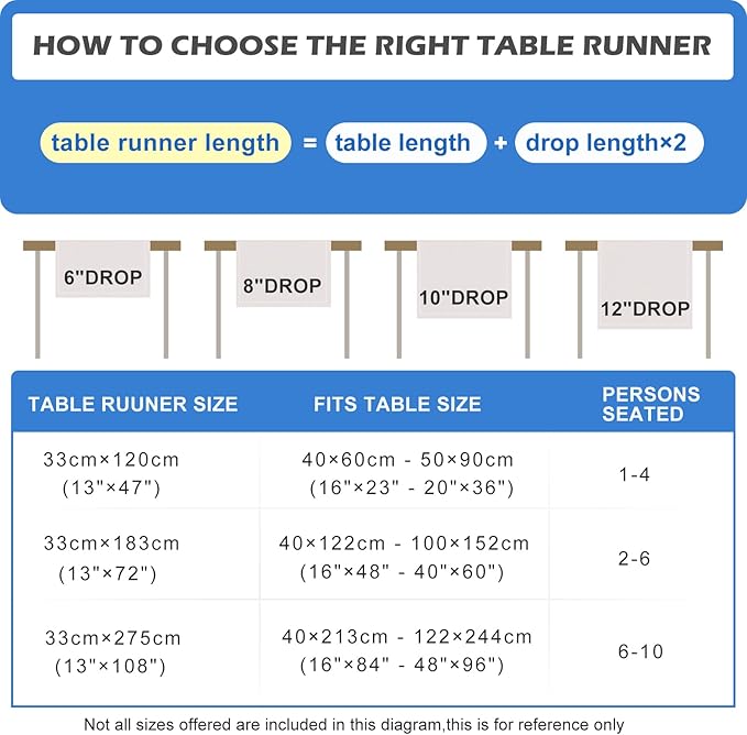 Snycler Table Runner Boho Table Runners Vintage Elegant Farmhouse Table Center Linen Decor for Home Dining Party Entrance (13x72 Inch) Gray