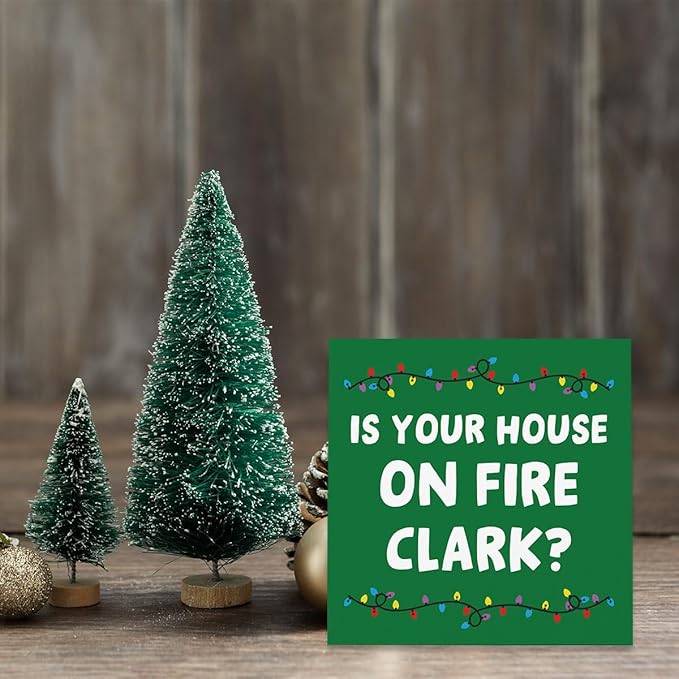 Christmas Vacation Decorations Xmas Holiday Vacation Merchandise Gifts Decor Cute Thanksgiving Xmas Home Office Kitchen Bathroom Decor 5 x 5 inches