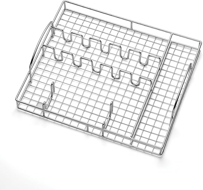 Oneida Madeline 51 Piece Everyday Flatware Set with Caddy, Service for 8, 18/0 Stainless Steel, Silverware Set