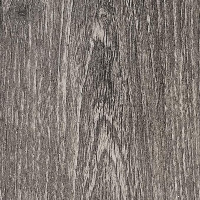 24 Inch Floating Shelves for Wall Set of 2, 8"D Wood Grain Bathroom Shelves with Invisible Brackets, Easy Install Engineered Wood Storage Shelves for Kitchen, Living Room, Bedroom, Grey Oak Finish