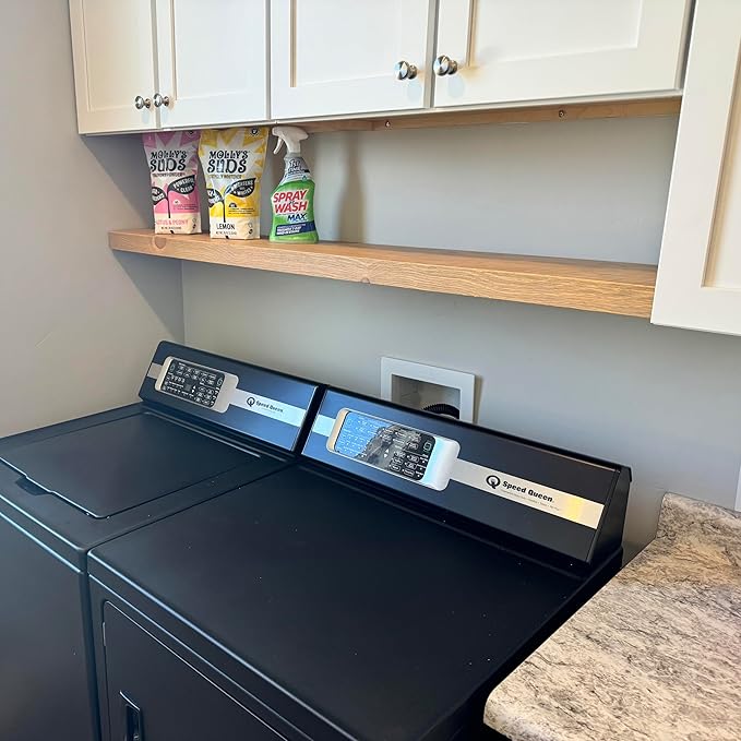 joelsantiques 60 Inch Wooden Floating Shelves for Wall - 60x6x2 in - Made of Natural Wood - Rustic Wall Shelves for Bedroom - Perfect for Living Room, Kitchen - Natural