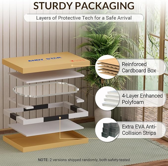 ANDY STAR Brushed Nickel Mirror, 24x32 Inch Unique Mirror for Bathroom, Silver Bathroom Vanity Mirror, Modern Curved Design, Rust-Proof Stainless Steel Metal Frame